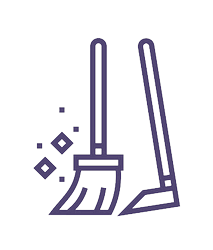Metla i lopatica logo